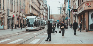 Tramway Bombardier à Nancy