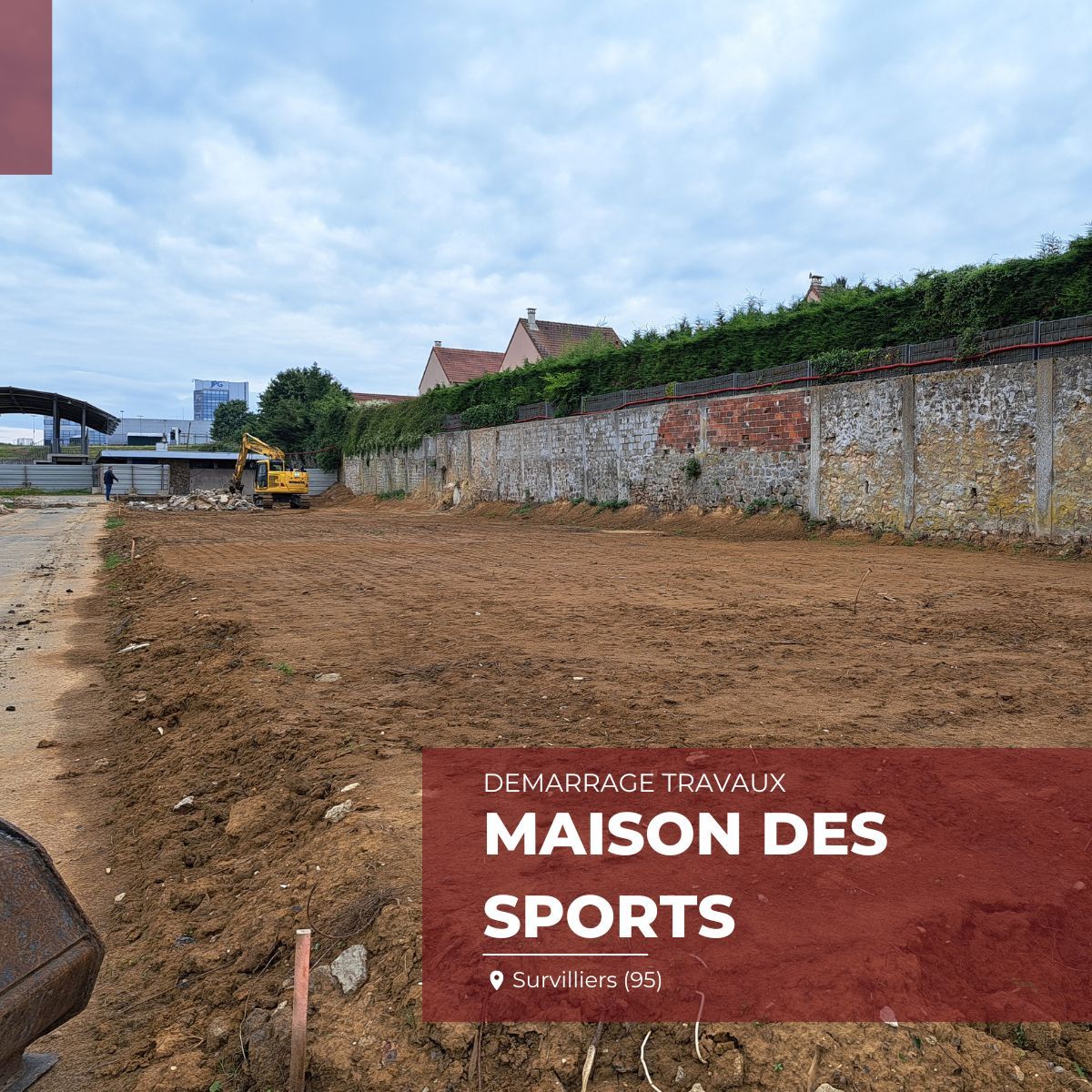 Construction d’une Maison des Sports de Survilliers