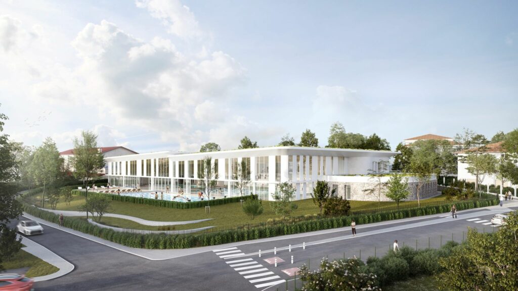 CETAB Construction du Centre Aquatique El Hogar à Anglet