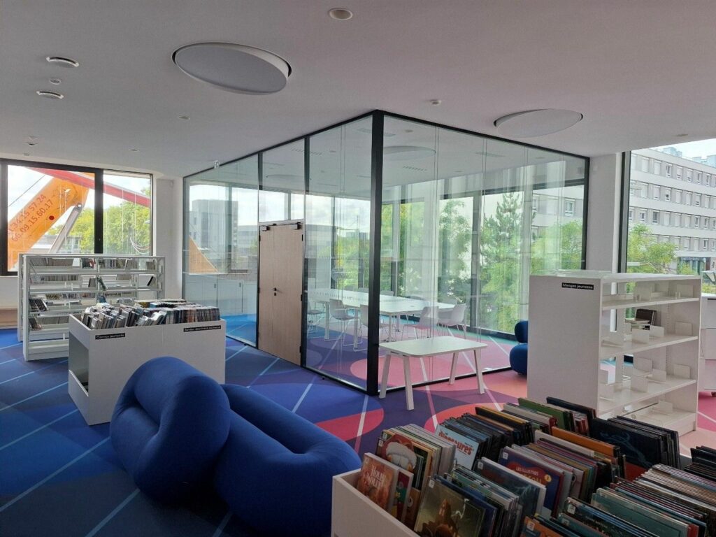 mediatheque Robert Desnos argenteuil